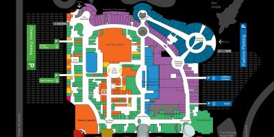Kaart van die Dubai mall