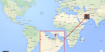 Dubai op die kaart